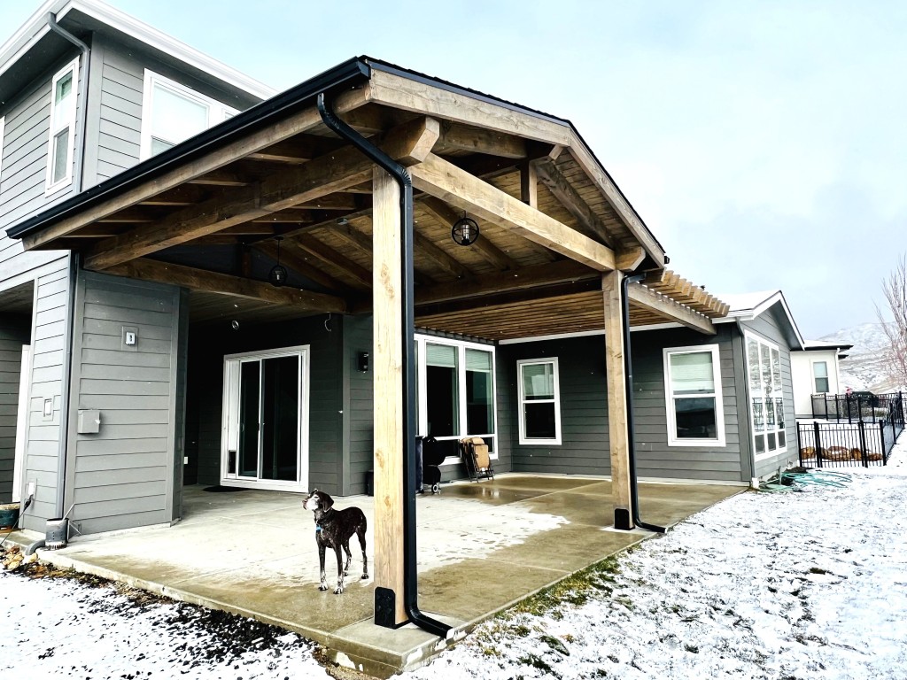 Boise Open Gable Patio Cover