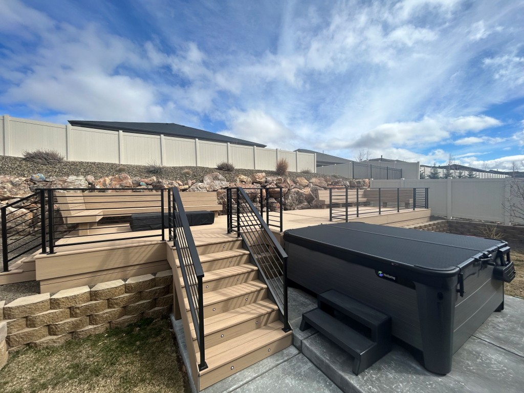 Upper-Level Yard Deck