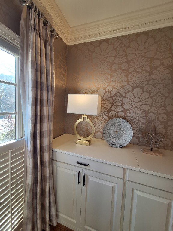 Custom Beige Credenza