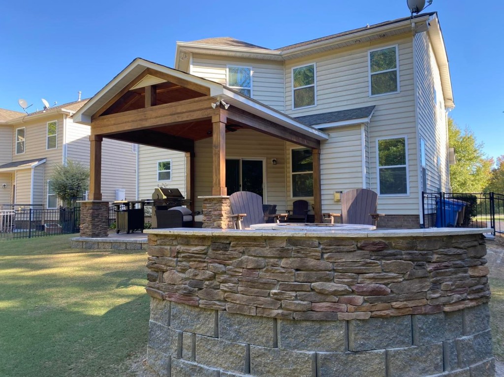 Fire Pits, Fireplaces, and Hardscapes