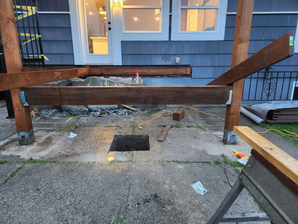Multi-level Composite View Deck