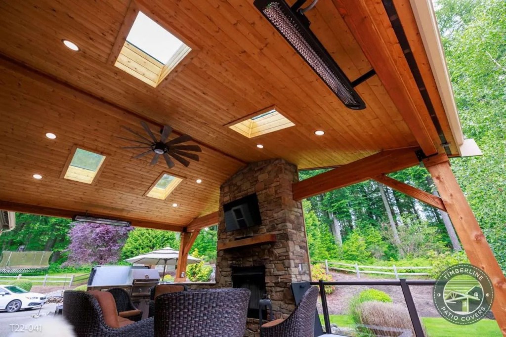Patio Cover and Outdoor Kitchen