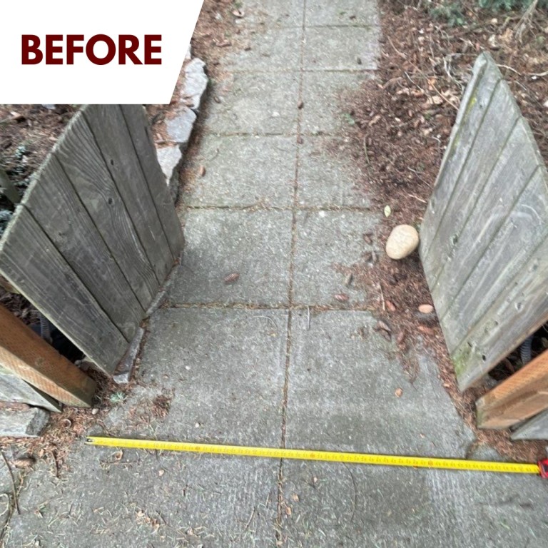 Garden grid fence