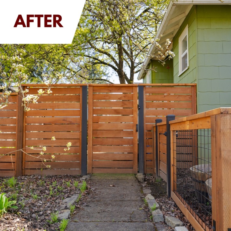 Garden grid fence