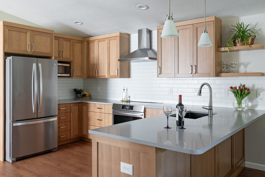 Warm Transitional Kitchen Remodel