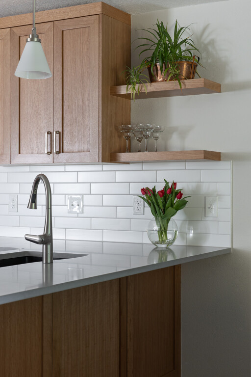 Warm Transitional Kitchen Remodel