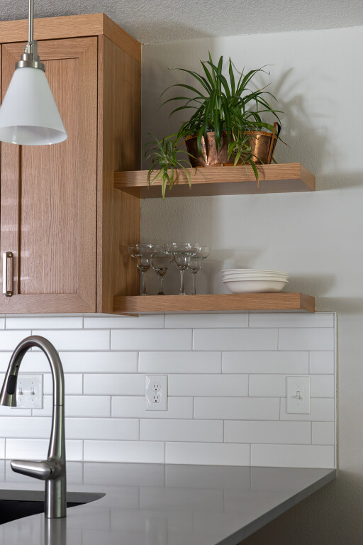 Warm Transitional Kitchen Remodel